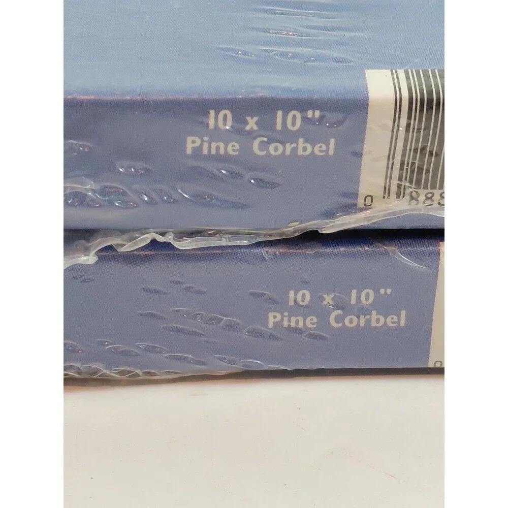 2 Pack S&S Wood Specialties 10